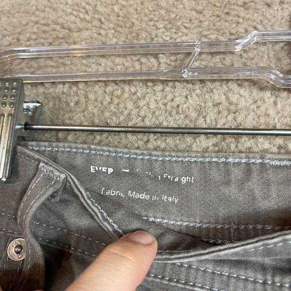 AG Adriano Goldschmied Everett Jeans Mens 40 x 32 Gray Slim Straight Cloud Soft - Picture 7 of 11